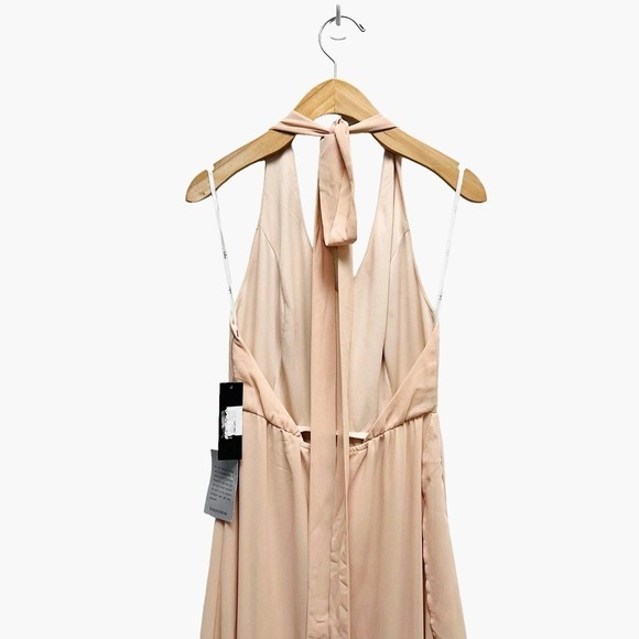 NWT Lulu’s Wrap of‎ Luxury Convertible Dress Blush Nude - Picture 7 of 9